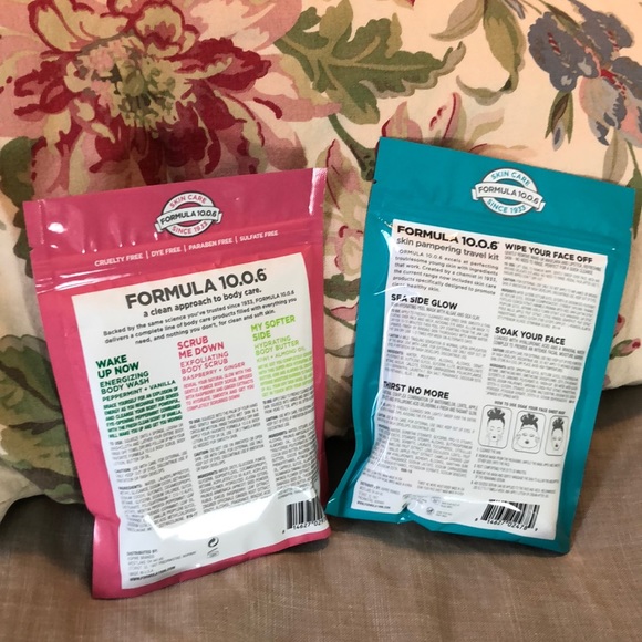 FORMULA 10.0.6 Bundle Body & Skin Care Sets Travel Size TWO Sets $48 NEW - Picture 2 of 10